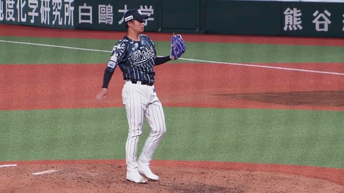 2024.08.17 オイシックス新潟-埼玉西武 #甲斐野央 投球シーン (ベルーナドーム)