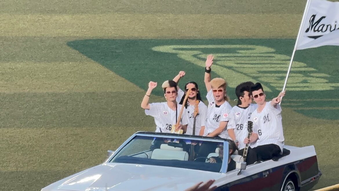 氣志團『One Night Carnival』&セレモニアルピッチ  2024/9/6  ロッテ vs 楽天  #chibalotte