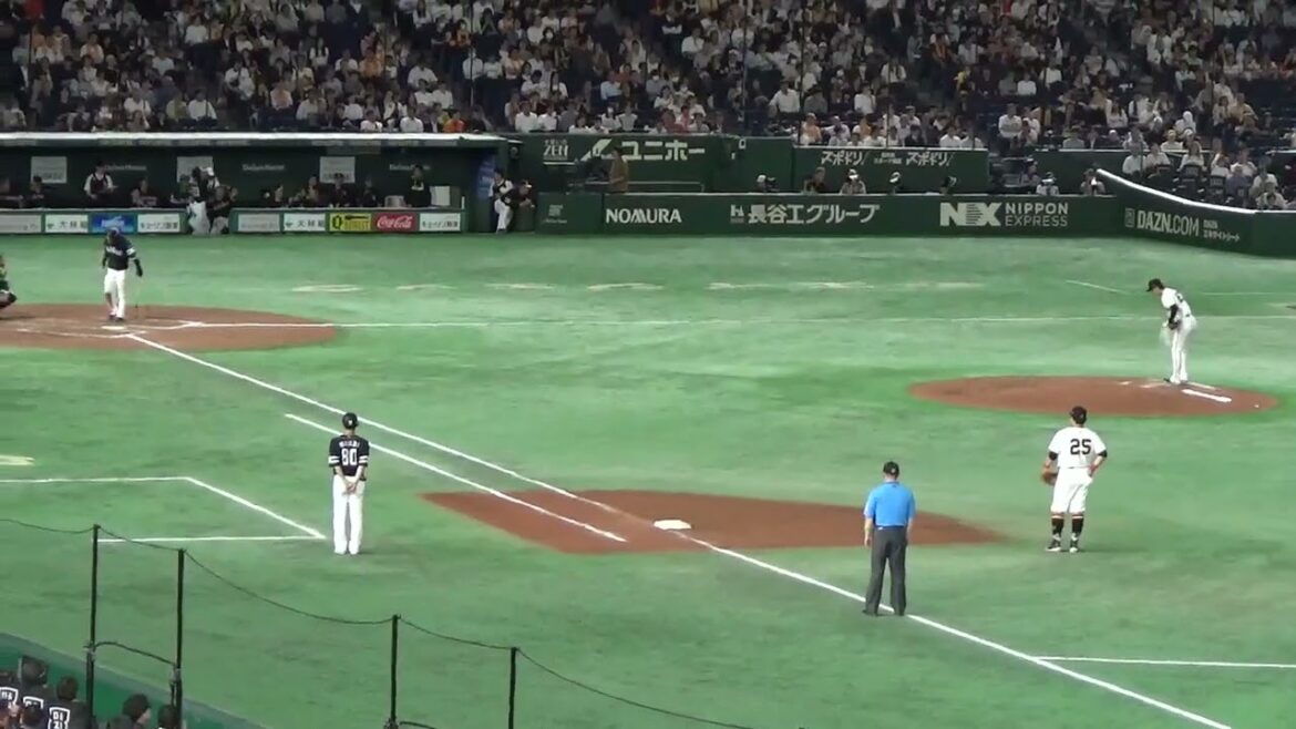 2024年5月28日　セ・パ交流戦　巨人対ソフトバンク　12/12　9回表 泉圭輔が登板　古巣相手に3者凡退の好投で1回無失点に抑える