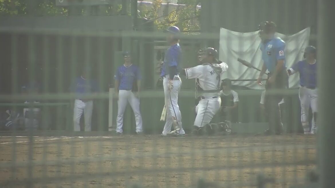 横浜DeNAベイスターズ 西巻賢二選手 センターへのライナー性のヒット 第4打席 VS 千葉ロッテマリーンズ 2024/9/6 ロッテ浦和球場