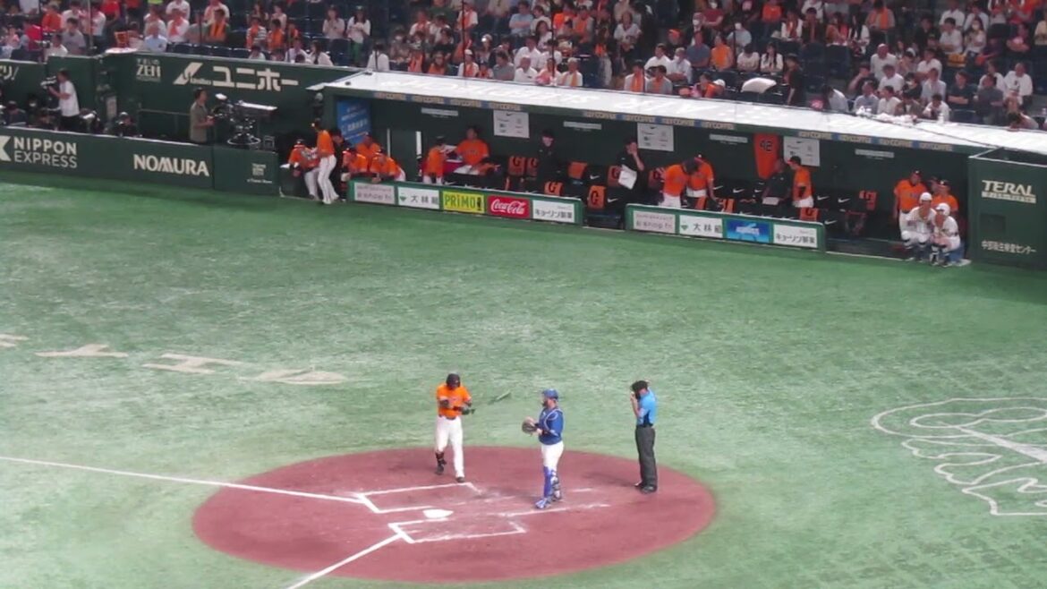 【巨人ベンチ8回裏】オコエ瑠偉 丸佳浩 吉川尚輝と抑えられた時（ 読売ジャイアンツ 対 中日ドラゴンズ 2024年8月23日）