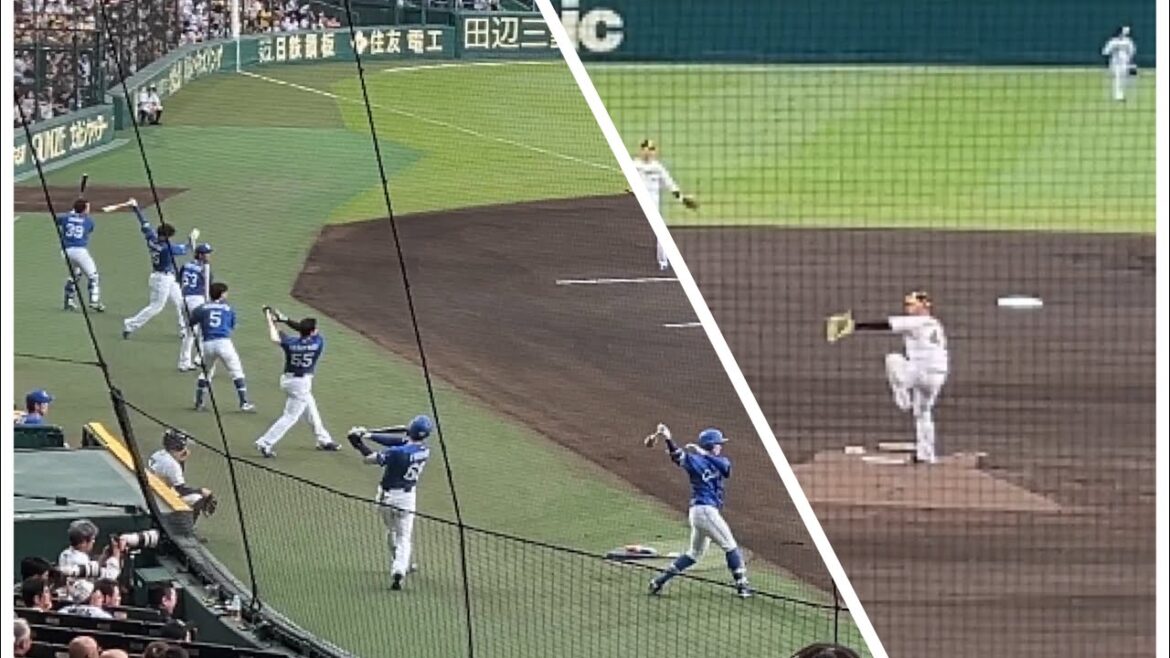 【阪神】 村上 打者7人同時空振りを奪う #阪神タイガース #中日ドラゴンズ #村上頌樹