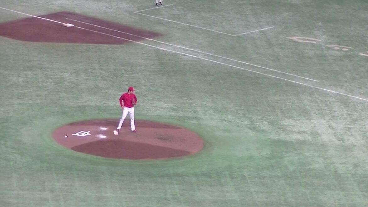 島内颯太郎からフォアボールを選ぶ丸佳浩【読売ジャイアンツ対 広島東洋カープ  2024年8月22日】