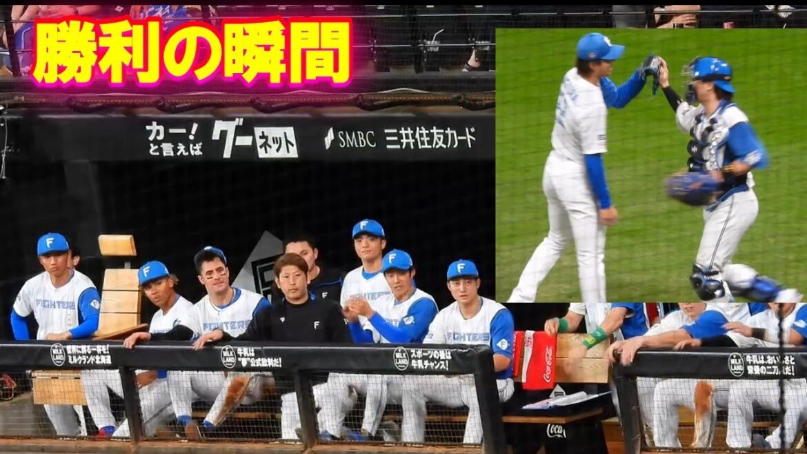 【20240907】勝利の瞬間（杉浦＆伏見）＆ベンチ