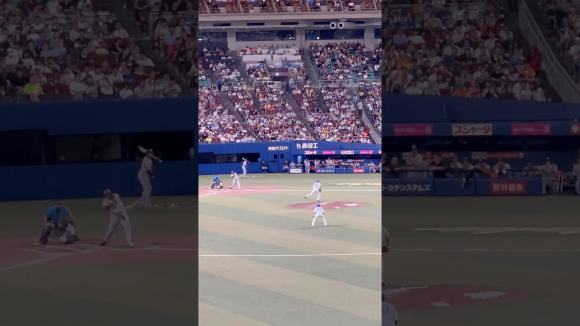 読売🫨菅野フルスイング💫 2024.8.11読売戦1-3負け😰ナゴヤドーム・ドラゴンズ応援席 #中日 #ドラゴンズ　#読売ジャイアンツ
