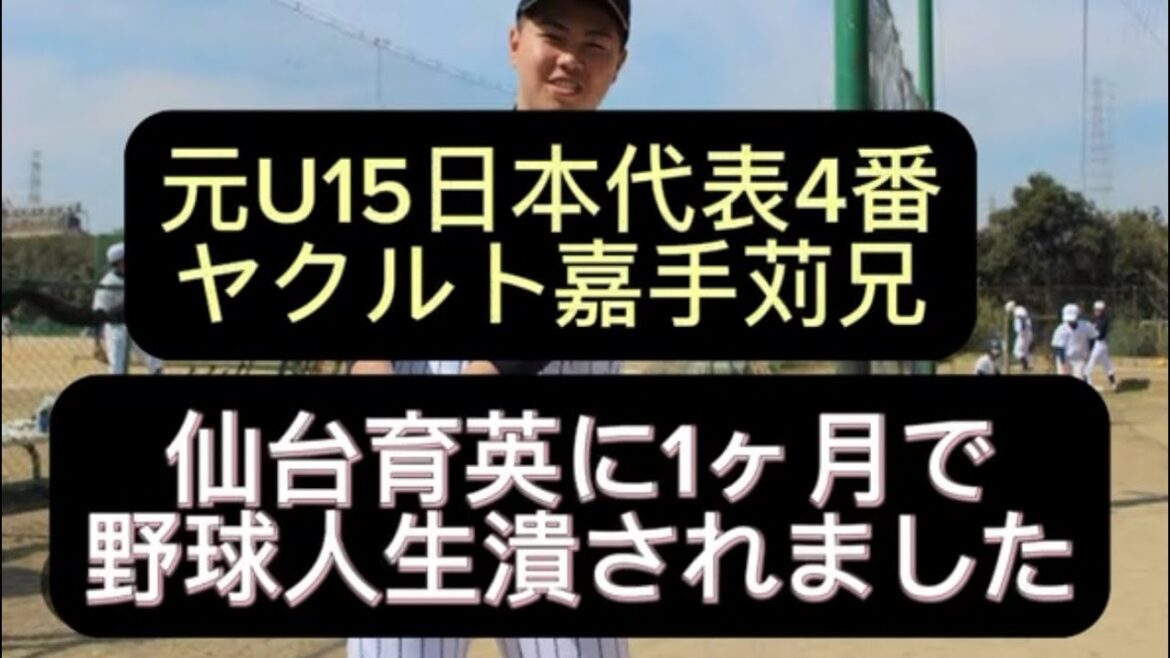 【野球界の闇】【高校野球】ヤクルトスワローズ嘉手苅 浩太兄元U15日本代表四番嘉手苅 将太が仙台育英高校に野球人生潰されました#野球 #高校野球 #甲子園 【野球界の闇】【高校野球】ヤクルトスワローズ嘉手苅 浩太兄元U15日本代表四番嘉手苅 将太が仙台育英高校に野球人生潰されました#野球 #高校野球 #甲子園