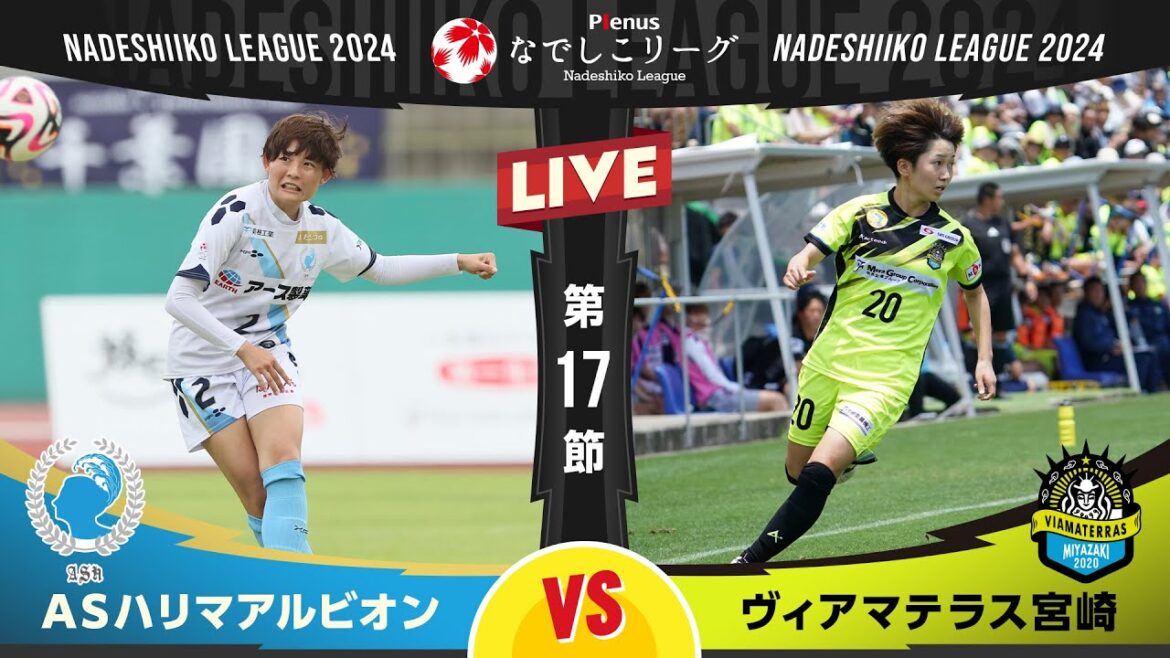 【第17節】ASハリマアルビオン vs ヴィアマテラス宮崎 【第17節】ASハリマアルビオン vs ヴィアマテラス宮崎