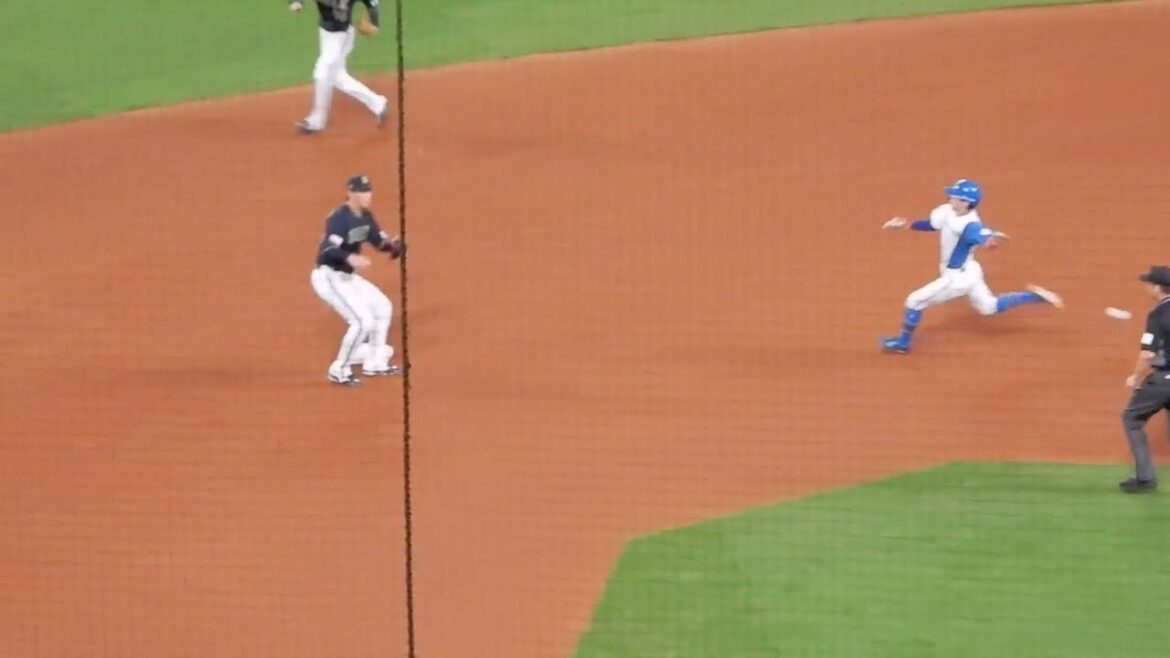 五十幡亮汰 盗塁成功(スロー付) 【北海道日本ハムファイターズ】