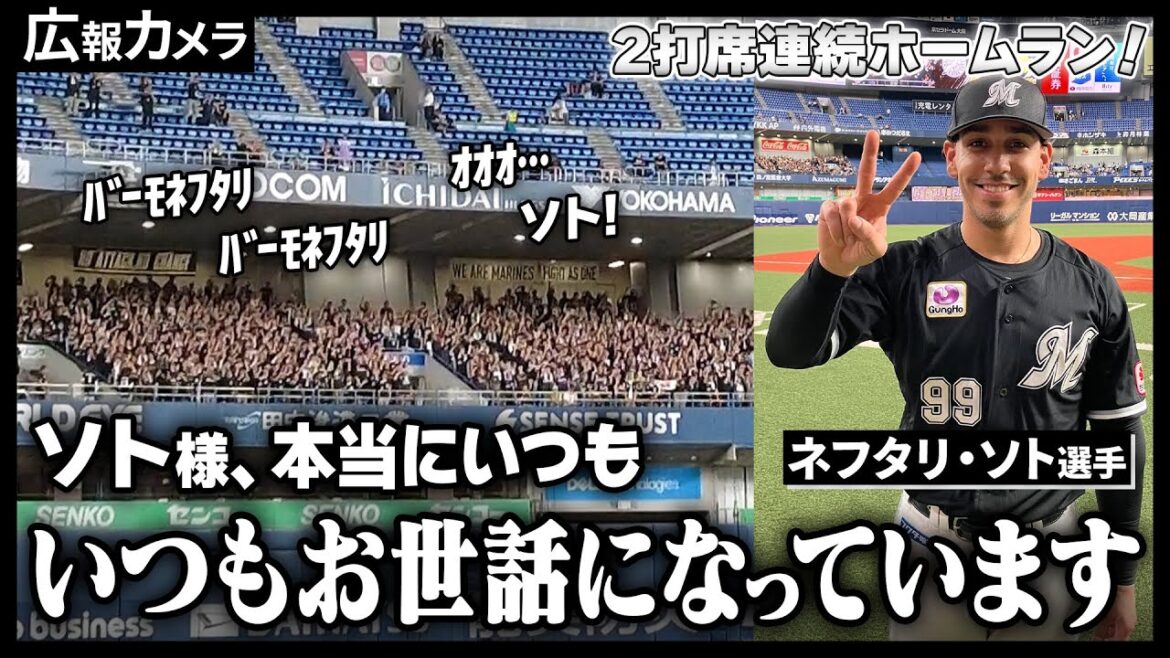 ソト17号！18号！今日もソト様にカメラが接近。本当にいつもお世話になっています！【広報カメラ】