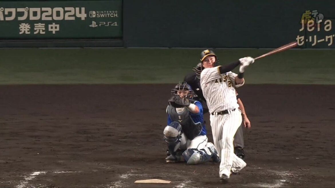 【一振り】7回裏、代打の #渡邉諒 選手がレフト第2号ソロホームラン！【2024/9/10Ｔ－ＤＢ】
