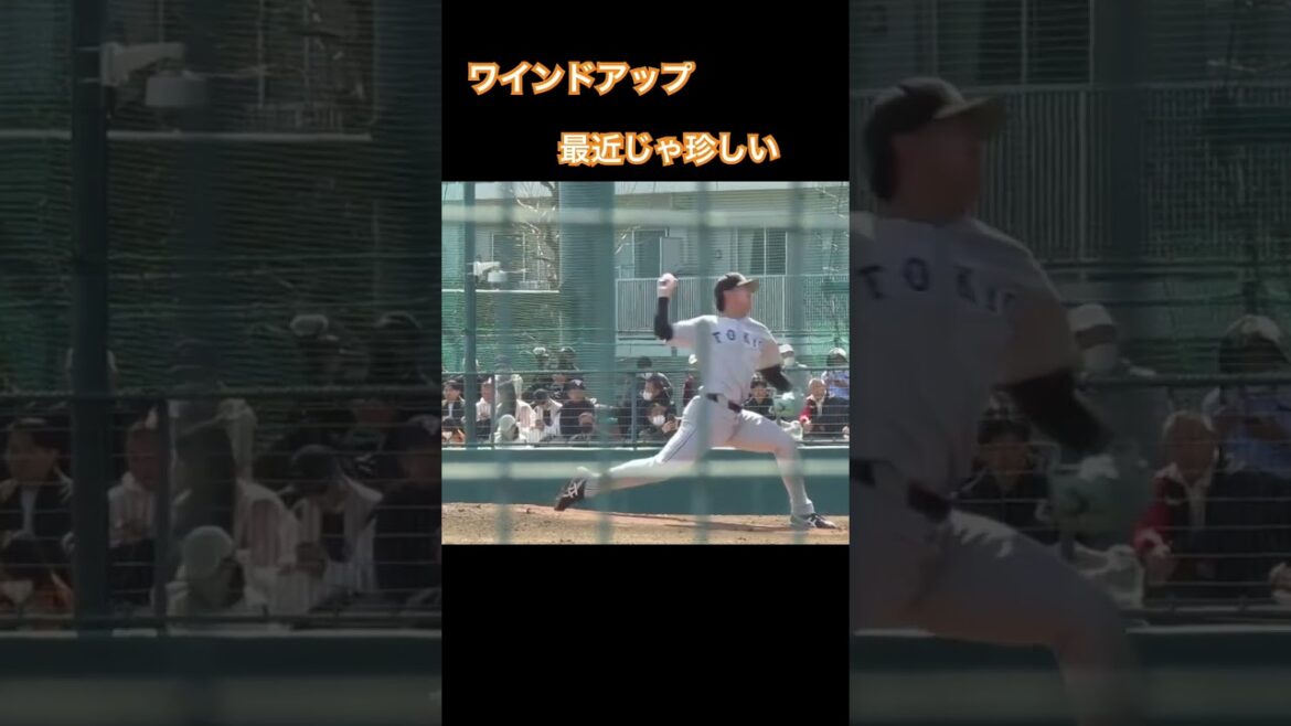 ジャイアンツ木下幹也のピッチングフォーム［千葉ロッテマリーンズ2軍 対 読売ジャイアンツ3軍 2024年3月14日］ #野球 #プロ野球 #baseball #ピッチングフォーム