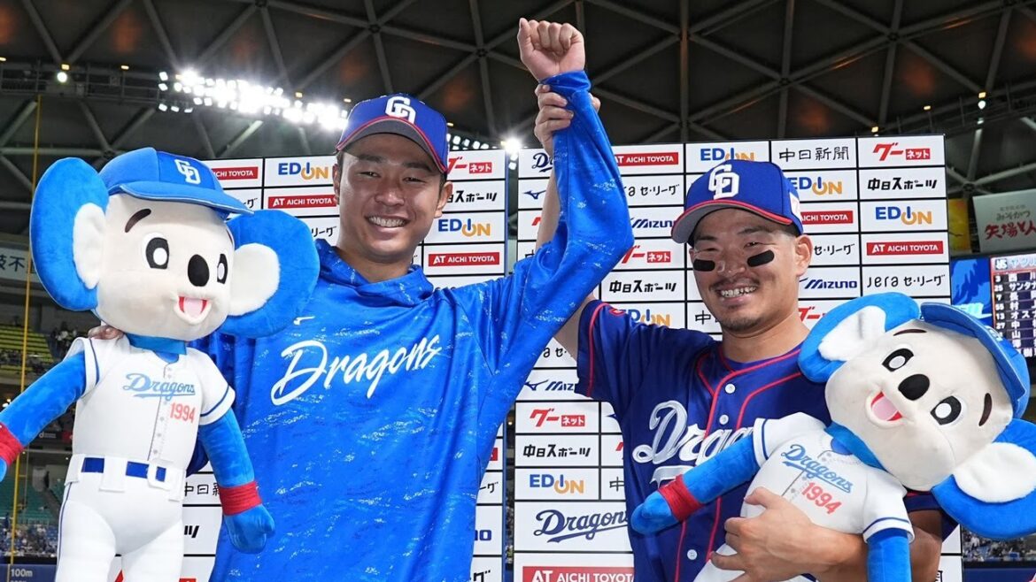 9/10 東京ヤクルト戦 ヒーロー＆監督インタビュー 髙橋宏投手・川越選手・立浪監督