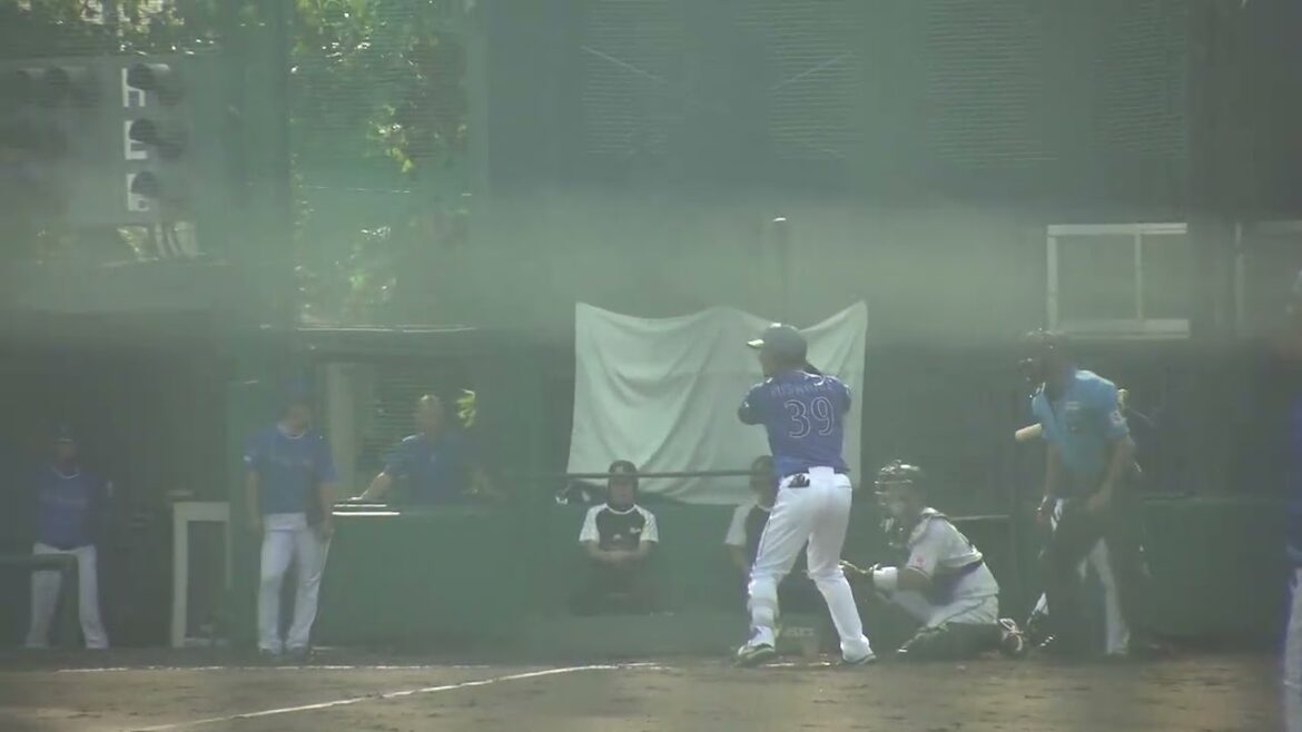 横浜DeNAベイスターズ 西浦直亨選手 第2打席 空振り三振 VS 千葉ロッテマリーンズ 2024/9/6 ロッテ浦和球場