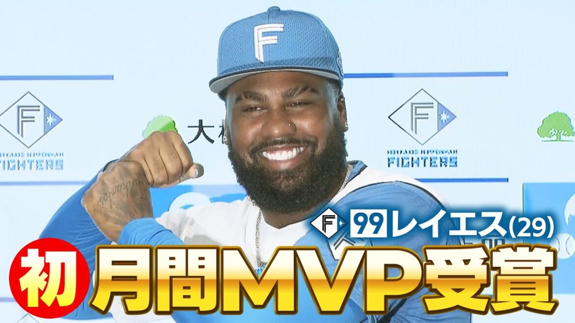 【ファイターズ】レイエス選手が8月度 月間MVP受賞!「目標は優勝それだけ。全員が一つになれば達成できると思っている」 【ファイターズ】レイエス選手が8月度 月間MVP受賞!「目標は優勝それだけ。全員が一つになれば達成できると思っている」