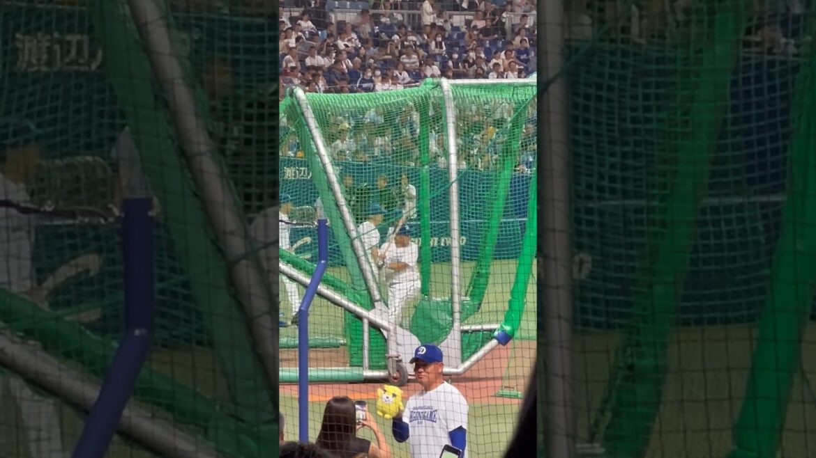 中日元コーチ💦中村ノリ💫フルスイング💫&福留孝介❤️‍🔥2007年3番福留✨6番中村ノリ💫なぜ2軍コーチ降格かいまだにわからないと🫨立浪説明足らなくない？😳 OB戦2024.7.25