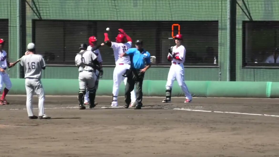 ラミレス（広島東洋カープ）先制の２ランを放つ❗️２０２４／9月１２日由宇