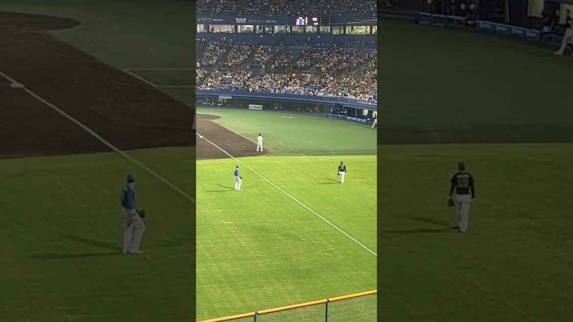 山岡泰輔に変化球を習う清宮幸太郎【オールスター2022】