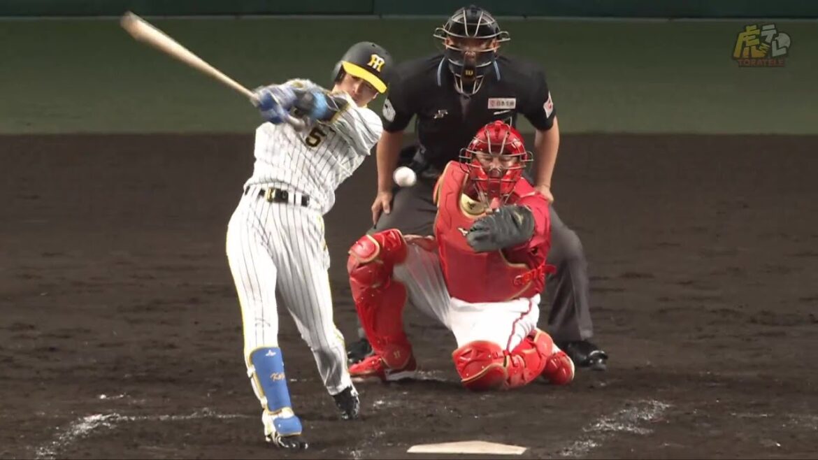 【初球必打】4回裏、#近本光司 選手のセンター前2点適時打で勝ち越し！【2024/9/13Ｔ－Ｃ】