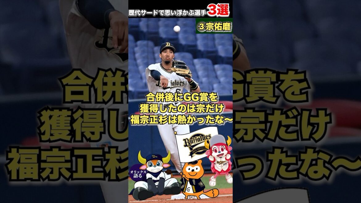 【華】歴代サードで思い浮かぶ選手3選【オリックスバファローズ】