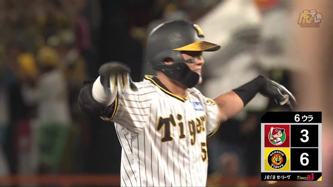 【ジャストミート】6回裏、#前川右京 選手の痛烈な右中間タイムリーツーベースヒット！【2024/9/13Ｔ－Ｃ】