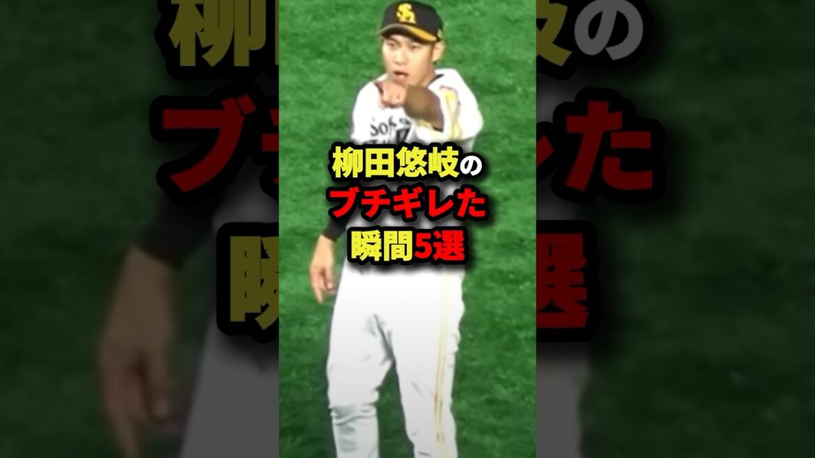 柳田悠岐のブチギレた瞬間5選 #野球