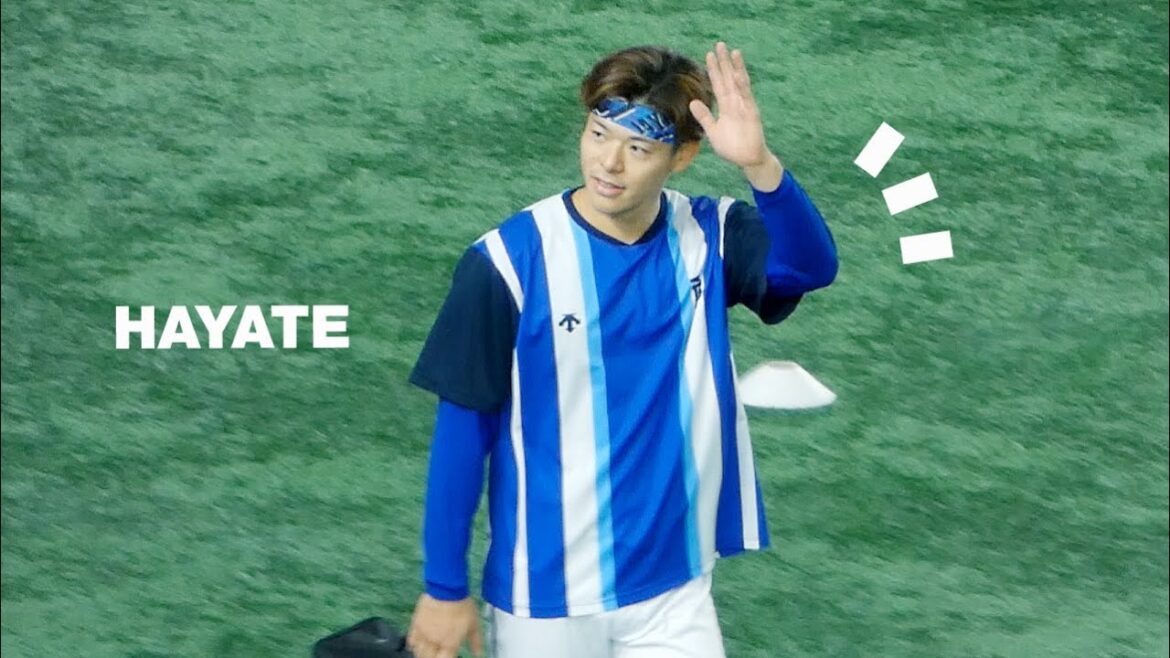 練習を終えて爽やかに去っていく中川颯選手【横浜DeNAベイスターズ 2024/9/8】