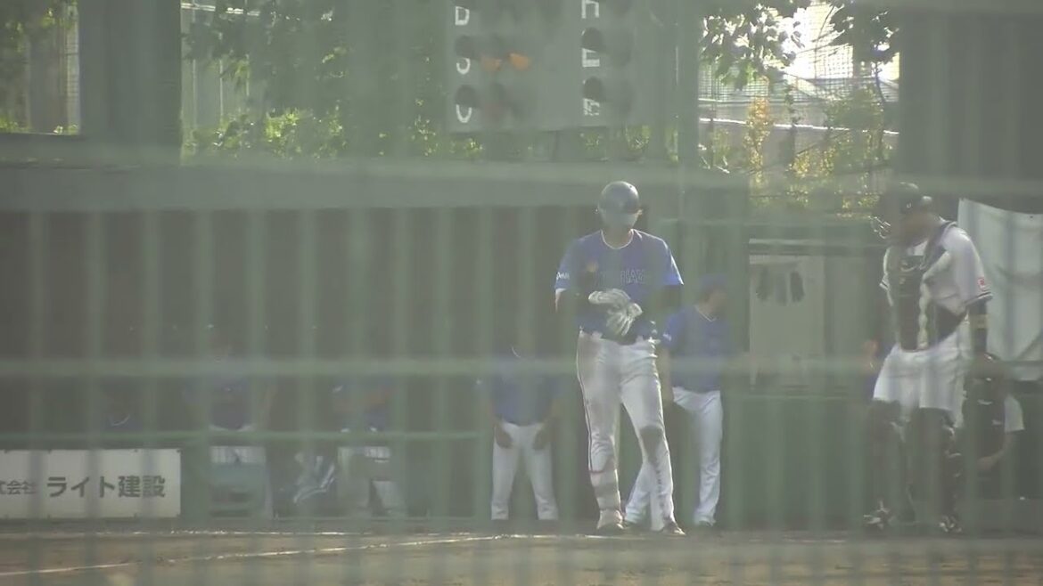 横浜DeNAベイスターズ 神里和毅選手 第4打席 空振り三振 VS 千葉ロッテマリーンズ 2024/9/6 ロッテ浦和球場