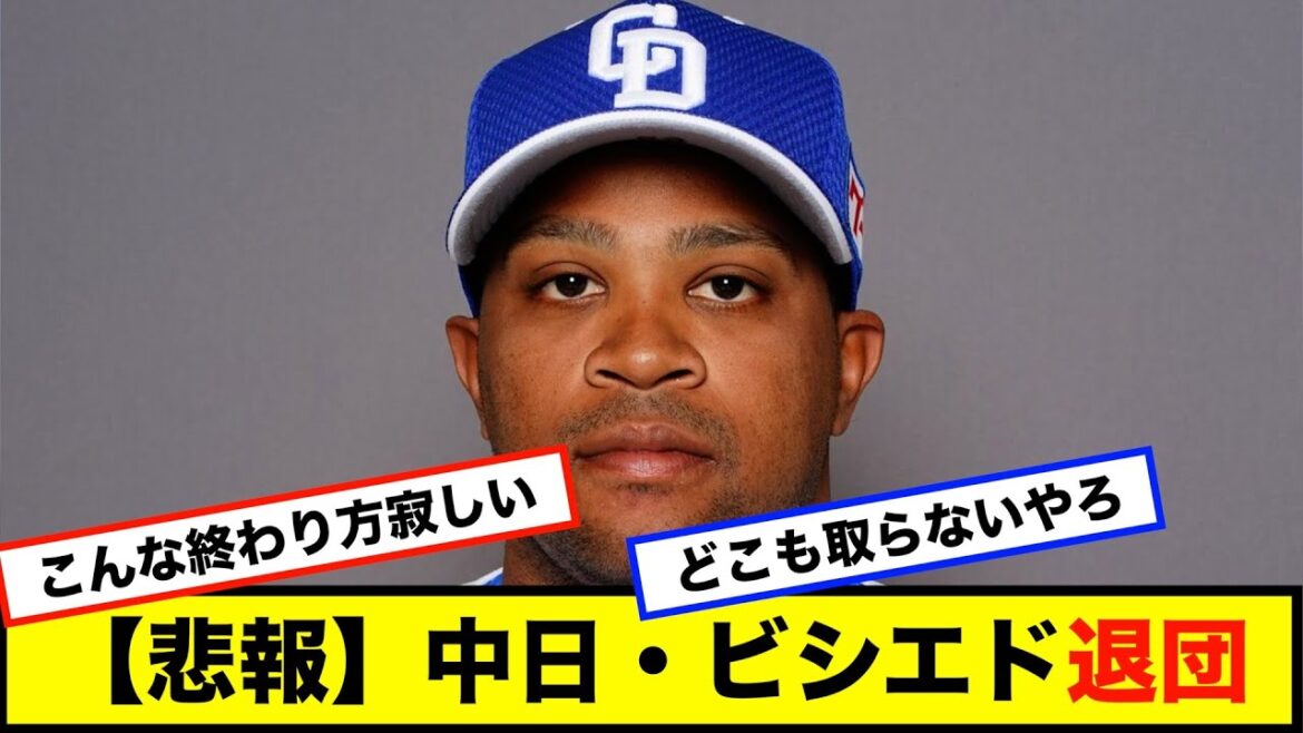 【悲報】中日・ビシエド退団