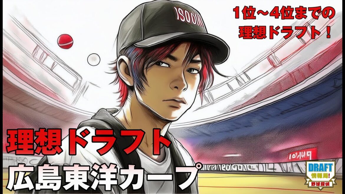 【2024ドラフト】広島東洋カープ　理想ドラフト！