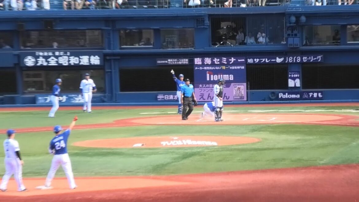 -2024.09.14-【NPB】６回表 福谷浩司 自らのバットで勝ち越しツーベース！ 本日3打点目 中日ドラゴンズ（vs横浜DeNA
