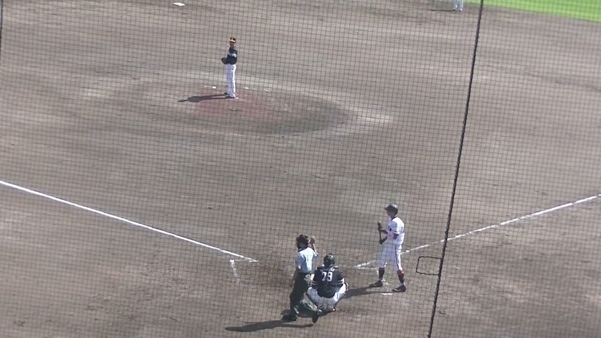 舟越秀虎 ソフバン山崎の前に空振り三振に倒れる（読売ジャイアンツ3軍 対 ソフトバンクホークス3軍 2024年9月2日）