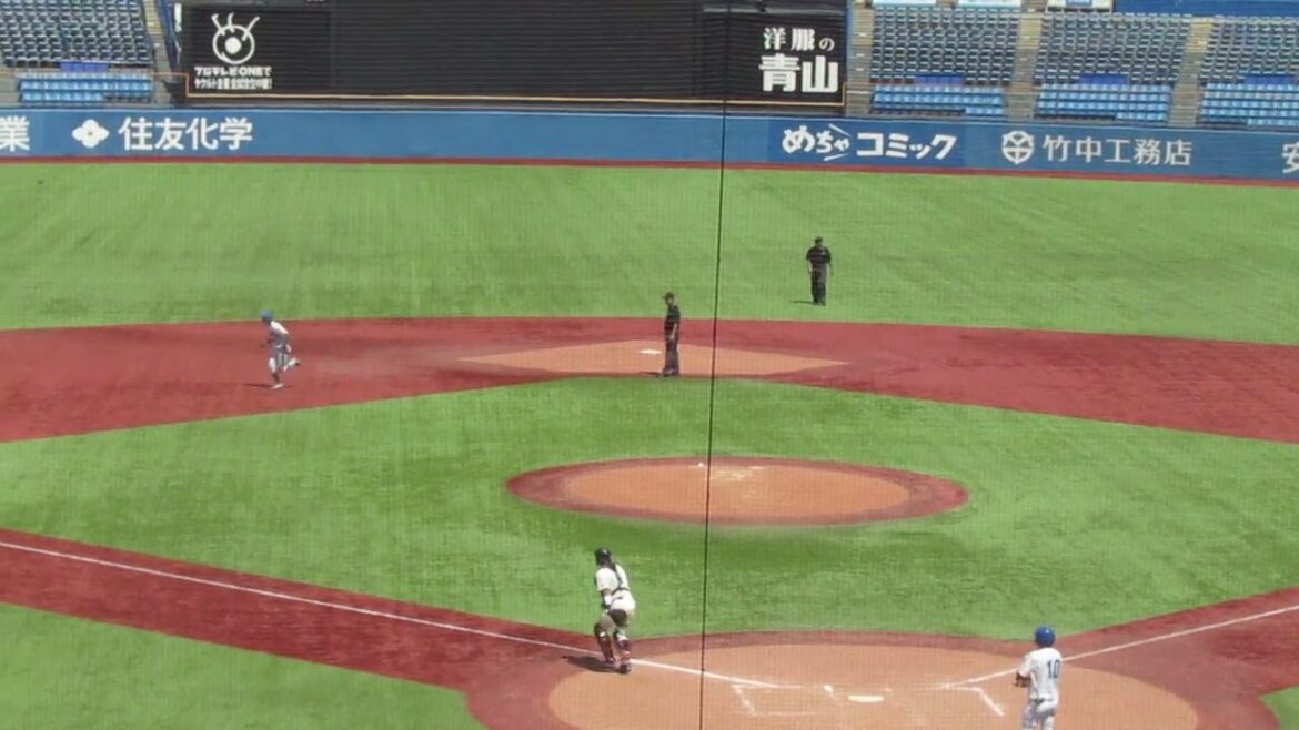 青学 山口翔梧 ツーベースヒット！さらに悪送球で三塁へ＜東都大学野球 秋季 國學院大 対 青山学院大 2024年9月9日＞