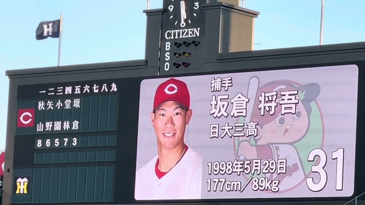 【アライ】 #広島東洋カープ　#スタメン発表 先発 #大瀬良大地 投手 ビジター  #阪神甲子園球場 24.9.13.🆚 #阪神タイガース