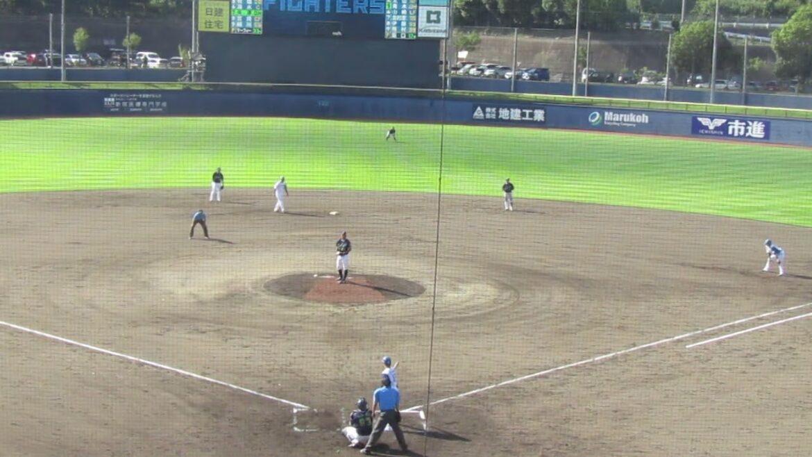 日ハム矢澤宏太を三振にとる阪口皓亮（2024年9月4日 日本ハムファイターズ 対 ヤクルトスワローズ）