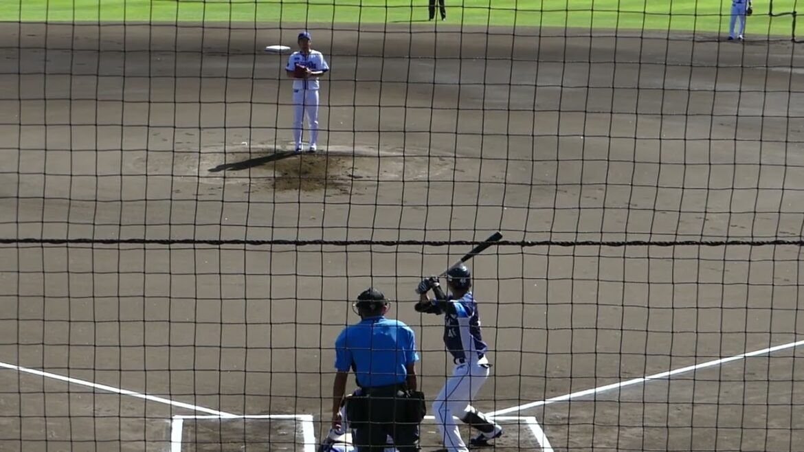 2024年9月14日イースタンリーグ  横浜DeNA ー 埼玉西武・ 鈴木 将平 選手の第1打席