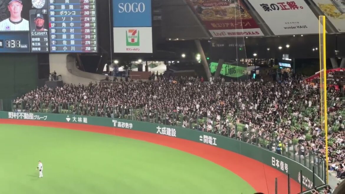 【千葉ロッテマリーンズ】角中勝也 応援歌　2024/9/13