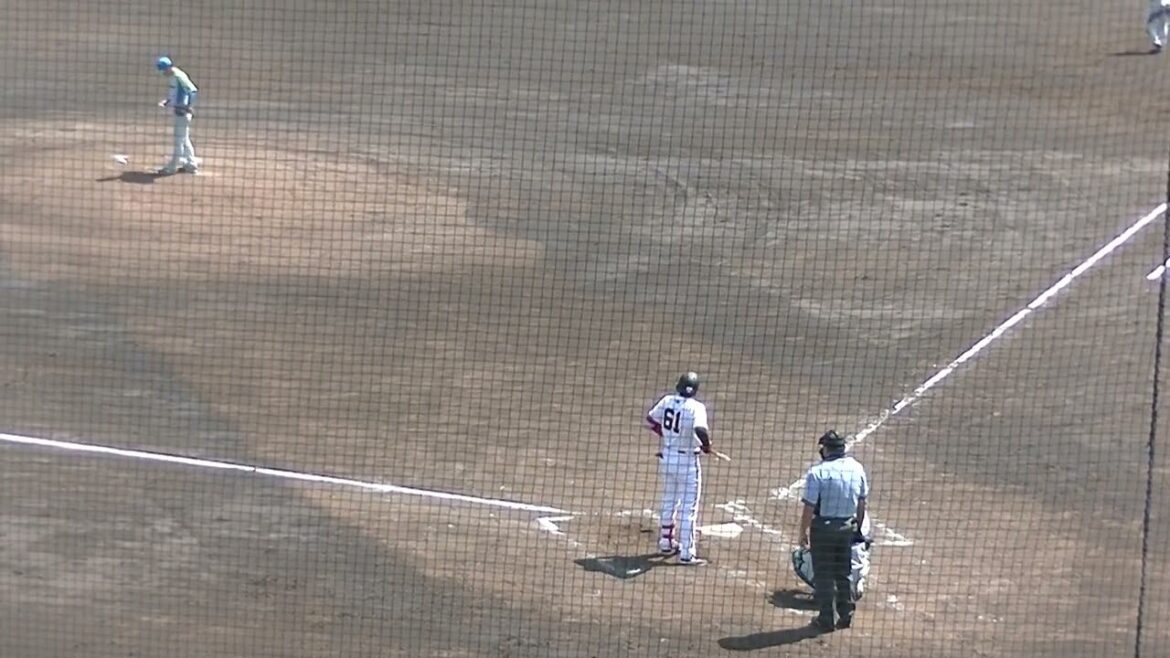 増田陸 レフトへ引っ張りヒットを放つ（読売ジャイアンツ2軍 対 セガサミー2024年6月19日）