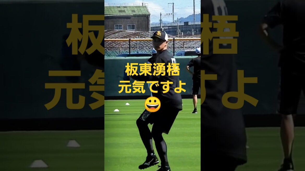 【板東湧梧】元気にしてますよ😀🎵 #福岡ソフトバンクホークス