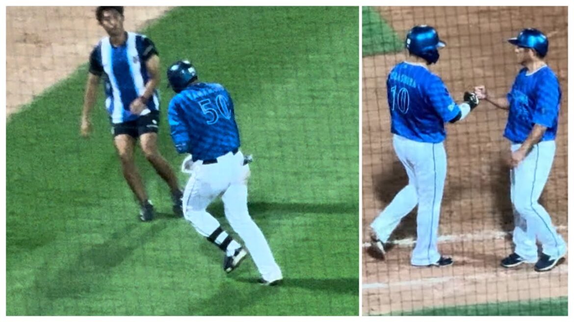痛い！山本祐大デッドボールから走ってベンチからの代走戸柱恭孝横浜DeNAベイスターズ2024年9月15日常廣羽也斗広島東洋カープ死球
