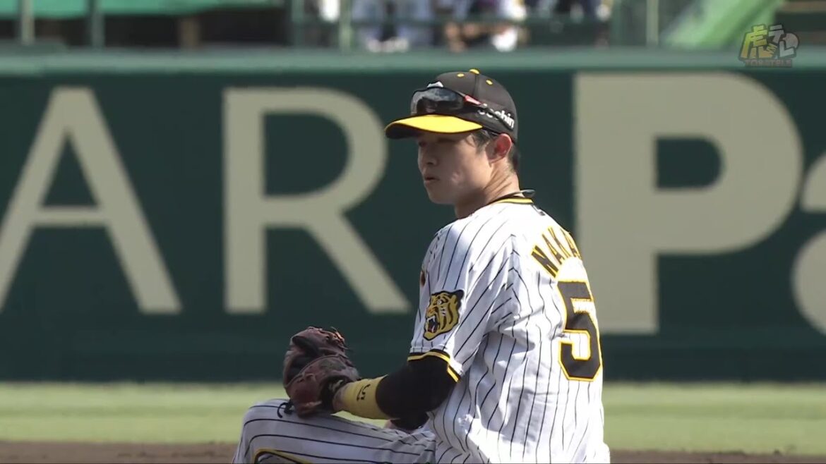【超反応】3回表 #中野拓夢 選手が大きくイレギュラーした打球に鋭く反応！ピンチの芽を摘むビッグプレー！【2024/9/16Ｔ－Ｓ】