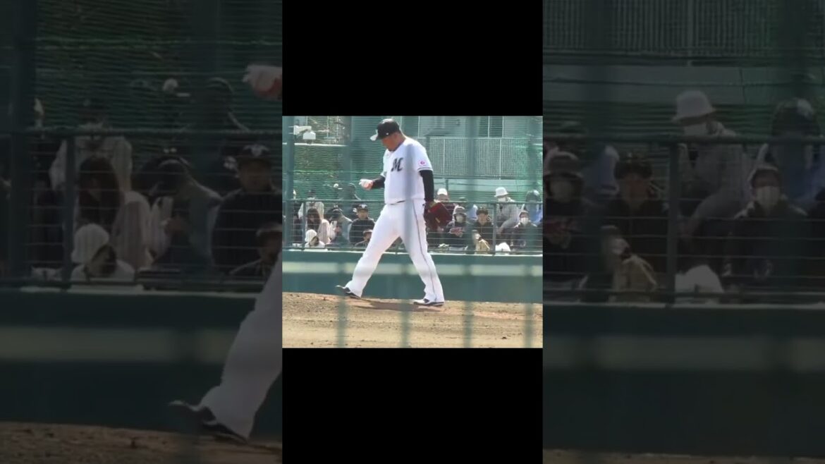 マリーンズ 澤田圭佑のピッチングフォーム［千葉ロッテマリーンズ2軍 対 読売ジャイアンツ3軍 2024年3月14日］ #プロ野球 #野球 #baseball #ピッチングフォーム