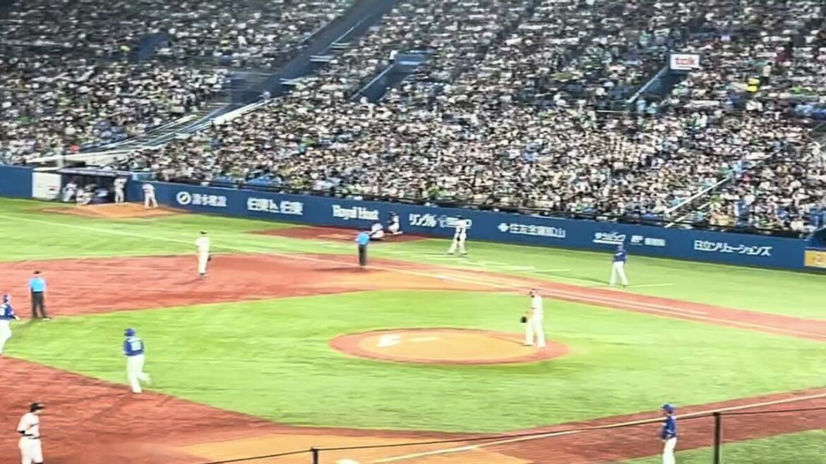 2024.8.14中日チャンステーマ〜木下拓哉タイムリーヒット【明治神宮球場】