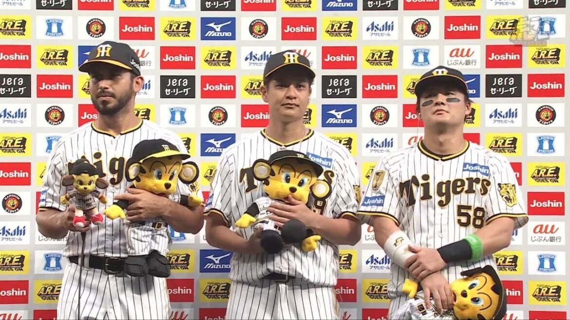 【#ゲラ 投手、#大竹耕太郎 投手、#前川右京 選手のヒーローインタビュー、#岡田彰布 監督インタビュー】 9月16日(月) 阪神vsヤクルト（甲子園）