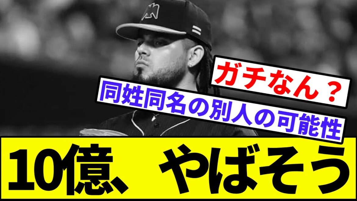 【お訴なよ、絶対お訴なよ】10億、やばそう【なんJ反応】【プロ野球反応集】【2chスレ】【1分動画】【5chスレ】【オスナ】【ソフトバンク】【ハム】【ロッテ】【楽天】【西武】【オリックス】【パリーグ】