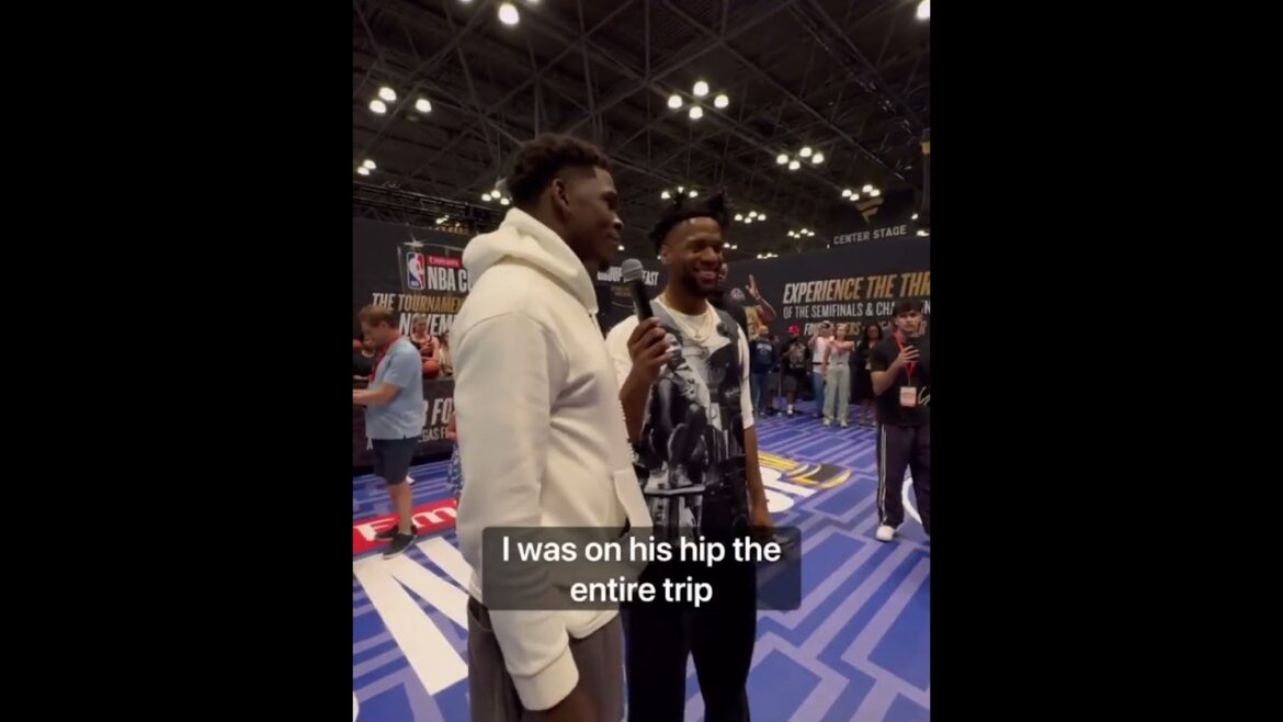 Kevin Durant calls Anthony Edwards the 'Baby GOAT'