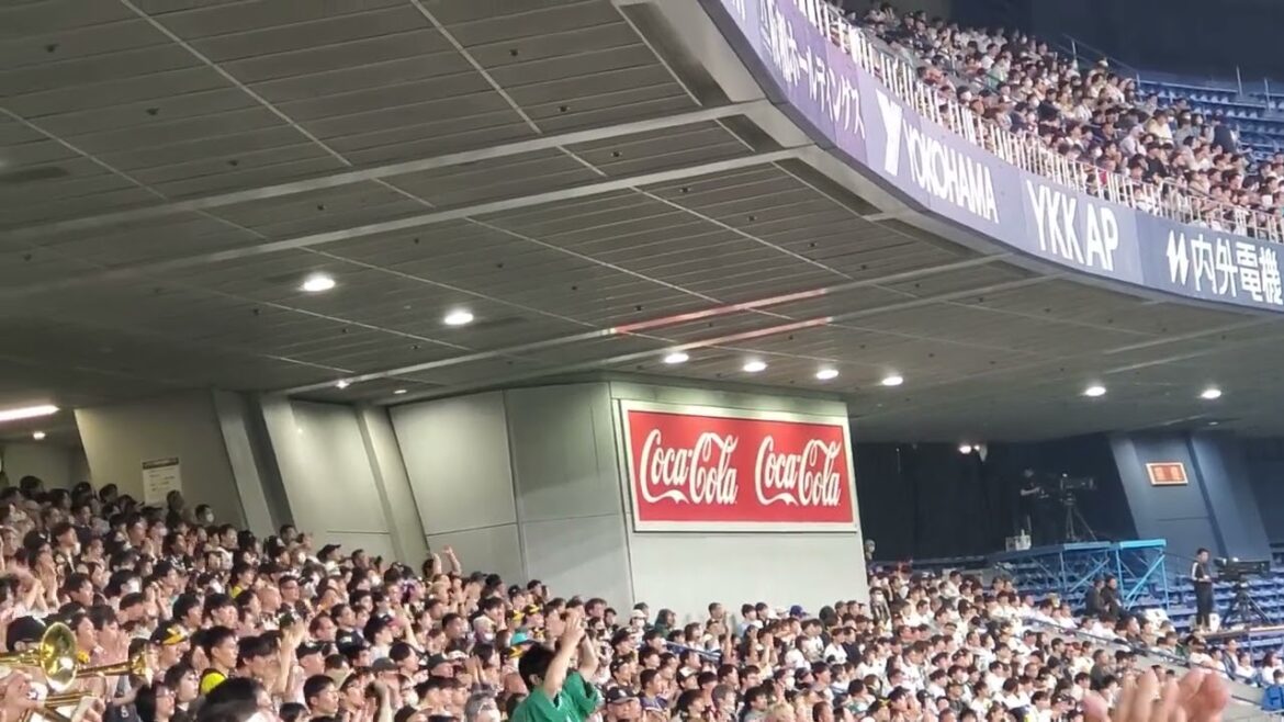 20240330　開幕2戦目！大声援が響く【牧原大成 応援歌】　5回表　福岡ｿﾌﾄﾊﾞﾝｸﾎｰｸｽ@京ｾﾗﾄﾞｰﾑ大阪･ﾚﾌﾄ外野下段