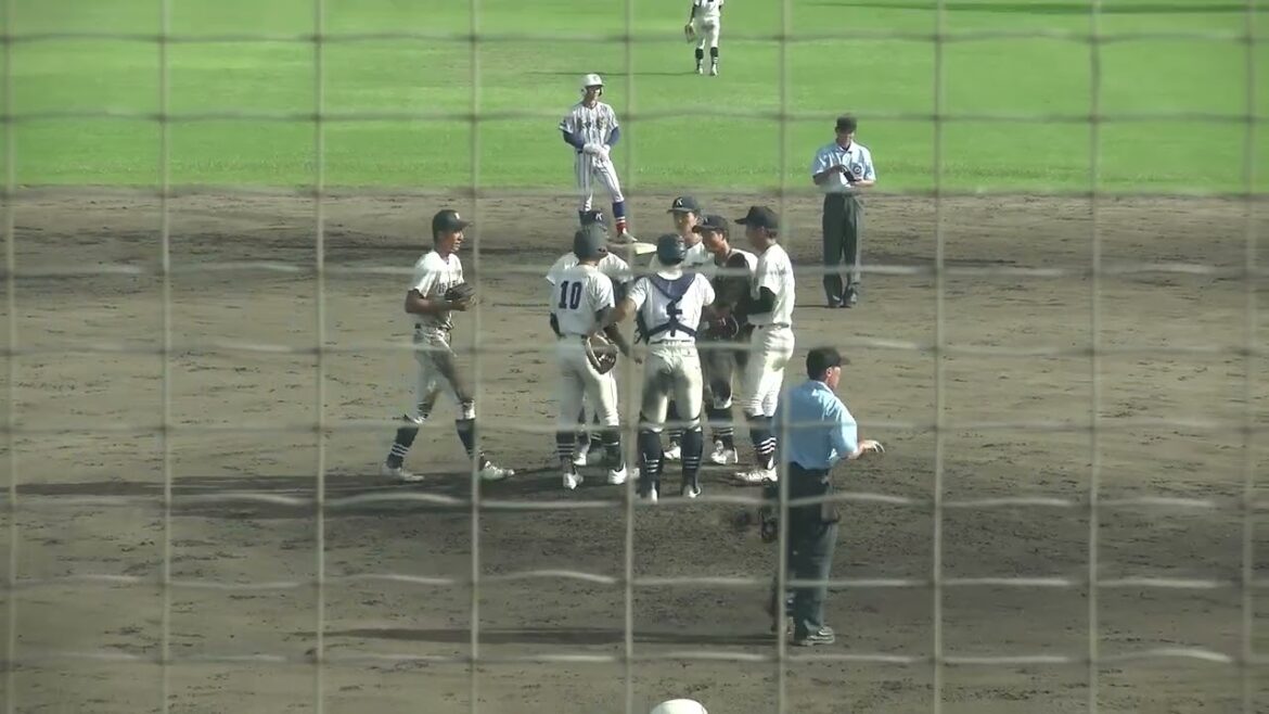 【同点打】知徳高校 伊藤翔哉選手がセンター前にタイムリーヒットを放つ VS 掛川西高校 2024/9/15 第77回秋季東海地区高等学校野球静岡県大会 浜岡球場