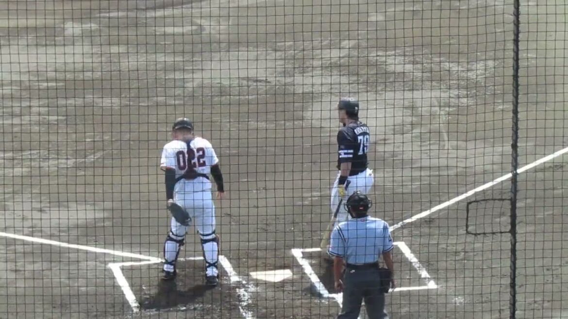 【ソフトバンク】渡邊陸の打撃フォーム（2024年9月2日 読売ジャイアンツ3軍 対 ソフトバンクホークス3軍）