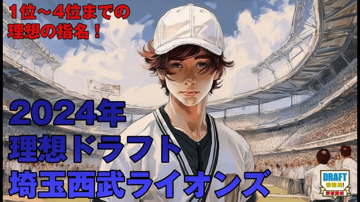 【2024ドラフト】埼玉西武ライオンズ　理想ドラフト！