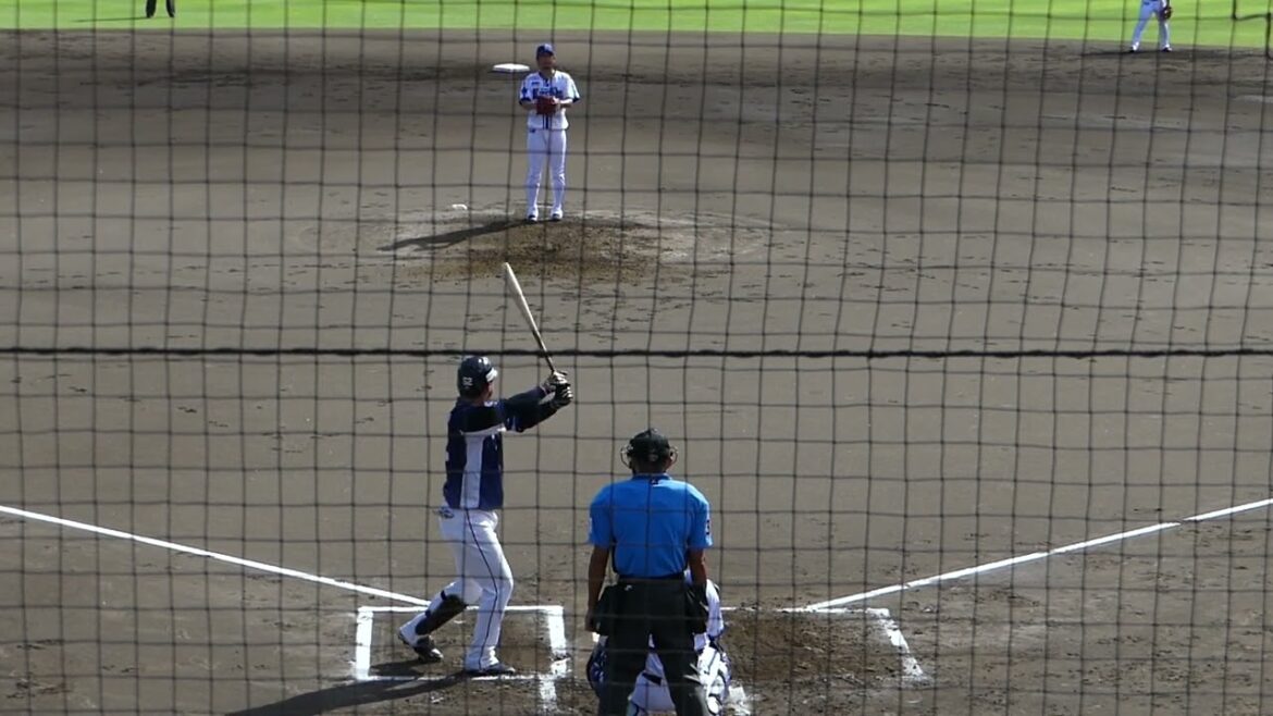 2024年9月14日イースタンリーグ  埼玉西武戦・ 陽川 尚将 選手の第1打席